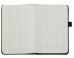 Блокнот діловий, ETALON 95*140, 96арк, клітинка, обкл. штучна шкіра, блакитний,  ВМ.296160-14 ВМ.296160-14