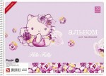Альбом для рисования 30 листов, 'Hello Kitty' глиттер (63)