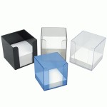 Куб для паперу 90*90*90мм, димчатий, D4005-28 D4005-28