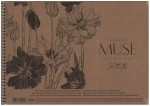 Альбом для ескізів А4, 50арк Крафт-картон , MUSE'(36) 00141