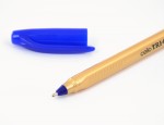 Ручка масляная 'Tri-Gold', синяя 1.0мм, CELLO 411756