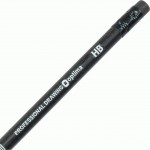Олівець чорнографітний  Optima TRI GRIP HB, корпус асорті, заточенний з резинкою О15539 О15539