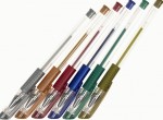 Набір гелевих ручок ECONOMIX METALLIC 6 кольорів чорнил, в блістері, Е11952 Е11952