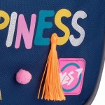 Рюкзак школьный YES S-72, 'Happiness', синий, 557994 557994