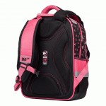 Рюкзак школьный YES S-59, 'Meow', черный/розовый, 554752 554752