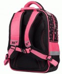 Рюкзак школьный YES S-59, 'Meow', черный/розовый, 554752 554752