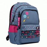 Рюкзак школьный YES TS-61, 'Beauty', голубой, 555490 555490