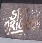 Рюкзак школьный YES S-50, 'Stay Original', серый, 558023 558023