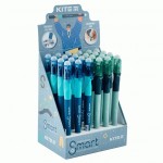 Ручка гелева пиши-стирай синя 0,5 мм., Smart K23-098-1 Kite K23-098-1