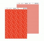 Набор дизайнерской бумаги двусторонняя Нежность цветов, А4, 250г/м2, 8л. 5310062