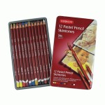 Набір пастельних олівців Тілесні відтінки , 12шт. мет. коробка, Derwent