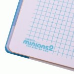 Блокнот-сквіш 'Minions' А5 формату на 128 аркушів в клітинку-лінійку 151789 151789