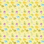 Набір двохстороннього паперу для скрапбукінгу 30*30см 'DINO baby', 200г/м2, 10 арк. FDSP-01038 FDSP - 01038