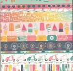 Набор двусторонней бумаги для скрапбукинга Summer Dreams 15x15см, 24арк. Echo Park