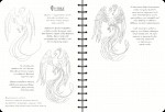 Скетчбук книга для записів і замальовок 'Малюємо фантастичних істот' (укр.), експрес-курс для малювання 218-3