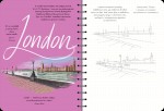 Скетчбук, книга эскизов 'Города мира', экспресс курс для рисования 210-7
