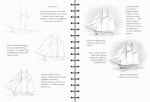 Скетчбук книга для записів і замальовок 'Малюємо море' (укр.), експрес курс для малювання 202-2