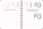 Скетчбук книга для записів і замальовок 'Малюємо людину' (укр.), експрес курс для малювання 144-5