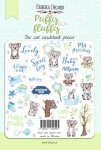 Набор бумажных виысечек для скрапбукинга 'Puffy Fluffy Boy' 52шт. FDCDS-04059 FDCDS-04059