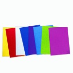 Набір кольорового картону 'Glitter' Premium А4, 8 арк., Апельсин, ККГ-А4-8 ККГ-А4-8