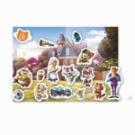 Игра с мягкими наклейками '44 Коты. Котята дома ', VT4206-39 (укр.), Vladi Toys VT4206-39