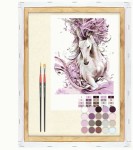 Набір-стандарт, картина за номерами, акриловий живопис, 'Beautiful Horse', 35*45см, ROSA START