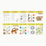 Пазл и игра 'Зоология для Малышей. Хвостатые Друзья ', 10 карточек, 200109, Dodo Toys 200109