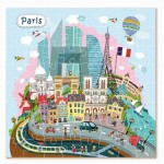 Пазл Города 'Париж', 64 элементов, 300169, Dodo Toys 300169