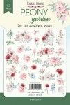 Набор бумажных высечек для скрапбукинга 'Peony garden' 63шт. FDSDC-04109 FDSDC-04109