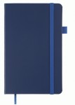 Блокнот діловий, ETALON 125*195, 96арк, клітинка, обкл. штучна шкіра, синій,  ВМ.291160-02 ВМ.291160-02