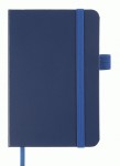 Блокнот діловий, ETALON 95*140, 96арк, клітинка, обкл. штучна шкіра, синій,  ВМ.296160-02 ВМ.296160-02
