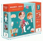 Развивающая игра 'Магнитное тело', 123 элемента, 200220, Dodo Toys 200220