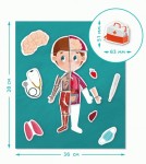 Развивающая игра 'Магнитное тело', 123 элемента, 200220, Dodo Toys 200220