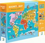 Розвиваюча гра 'Магнітна мапа', 118 елементів, 200201, Dodo Toys 200201