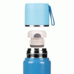 Термос Yes Fusion з чашкою, 500 мл., блакитний, 708209 708209