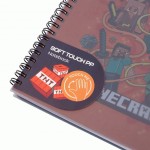 Зошит для записів YES В5, 80 аркушів, софт-тач пластикова обкладинка 'Minecraft', 765742 765742