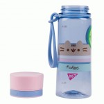 Пляшка для води Yes 'Pusheen' 400 мл., блакитна, 708319 708319