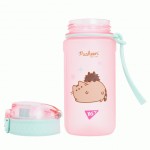Пляшка для води Yes 'Pusheen' 500 мл., рожева, софт тач, 708321 708321