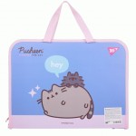 Папка-портфель Yes FC на блискавці з тканинними ручками 'Pusheen', 492317 492317