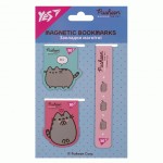 Закладки магнітні Yes 'Pusheen', 3 шт., 708350 708350