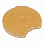 Блокнот COOKIE, 90х87мм, 80 арк., нелін., аромат. Soft touch обкл., KIDS Line, ZB.12470-22 ZB.12470-22