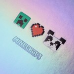 Щоденник шкільний YES PU твердий Minecraft heart, А5, 40 аркушів, 911607 911607