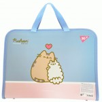 Папка-портфель Yes FC на блискавці з тканинними ручками 'Pusheen', 492316 492316
