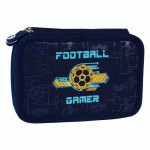 Пенал твердий YES подвійний HP-01 Football Gamer, 533642 533642
