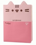 Щоденник шкільний YES PU твердий Pink Pusheen, A5, 40 аркушів, 911604 911604
