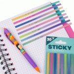 Індекси пластикові Yes 'Fusion', 136*5мм., 160 шт. (8x20), 170422 170422