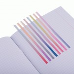 Індекси пластикові Yes 'Fusion', 136*5мм., 160 шт. (8x20), 170447 170447