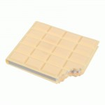 Блокнот WHITE CHOCOLATE, 90х90мм, 80 арк., нелін., аромат. Soft touch обкл., KIDS Line, ZB.12470-12 ZB.12470-12