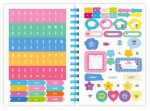 Блокнот для дівчаток 'Only Girls Planner', LS-01, Апельсин