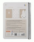 Зошит для записів Yes А5/80 аркушів од. спіраль 'Miffy', 152272 152272